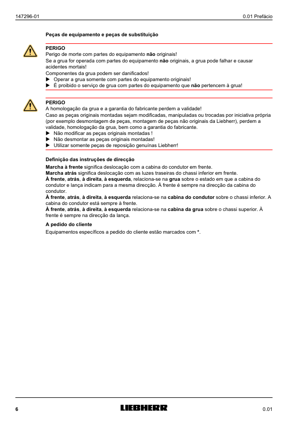 Liebherr LTM 1100-4.2 Crane Operators Manual PT - Image 7