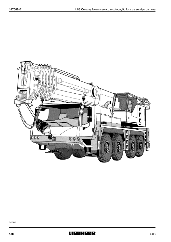 Liebherr LTM 1100-4.2 Crane Operators Manual PT - Image 11