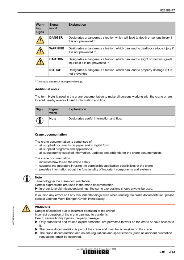 Liebherr LTM 1120-4.1 Crane Driving With The Equipment in Place Operators Manual - Image 8