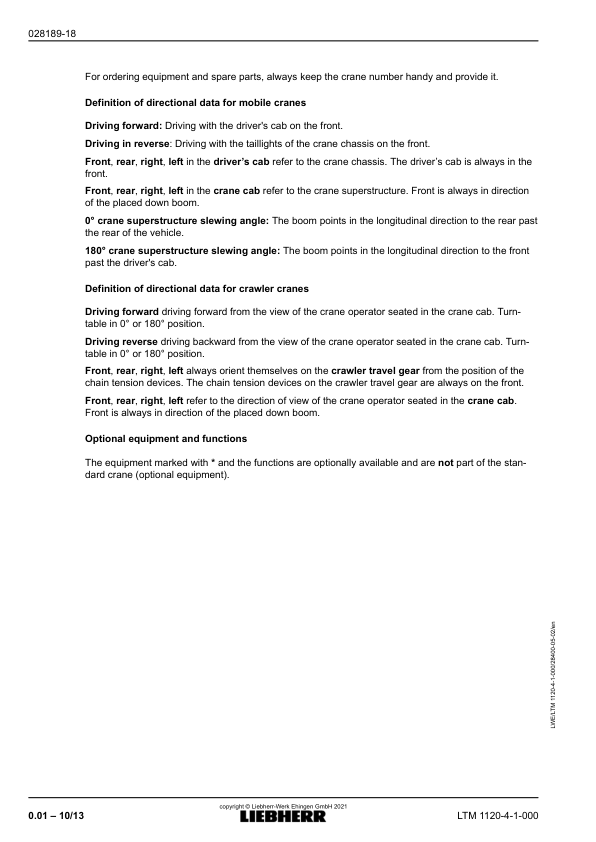 Liebherr LTM 1120-4.1 Crane Operators Manual - Image 5