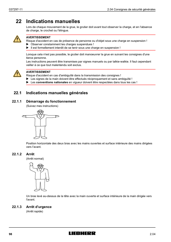 Liebherr LTM 1130 5.1 Crane Operators Manual FR - Image 16