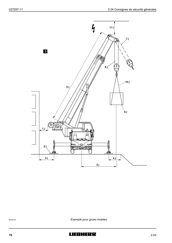 Liebherr LTM 1130 5.1 Crane Operators Manual FR - Image 14