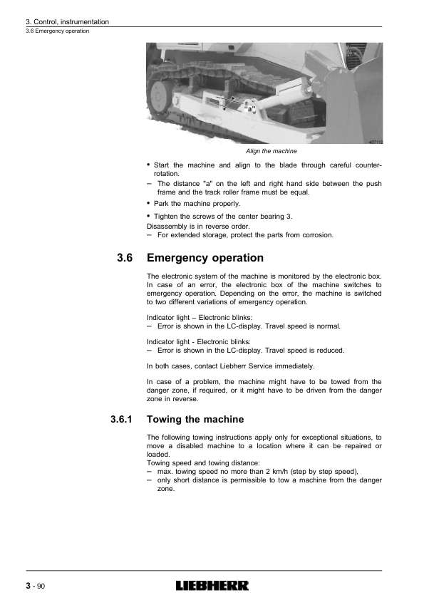 Liebherr PR 754 Litronic Crawler Dozer Operation Manual - Image 5