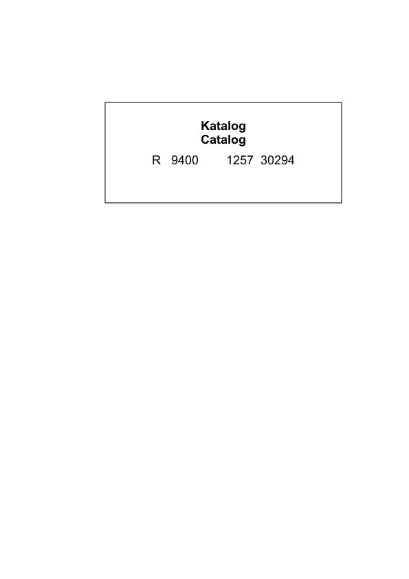 Liebherr R9400 1257 Excavator Parts Catalog SN 30294 - Image 2