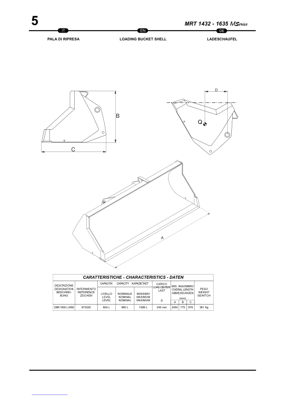 Manitou MRT 1432 M Series E-2 Telehandler Operators and Service Manual SN 411048 and Below - Image 11