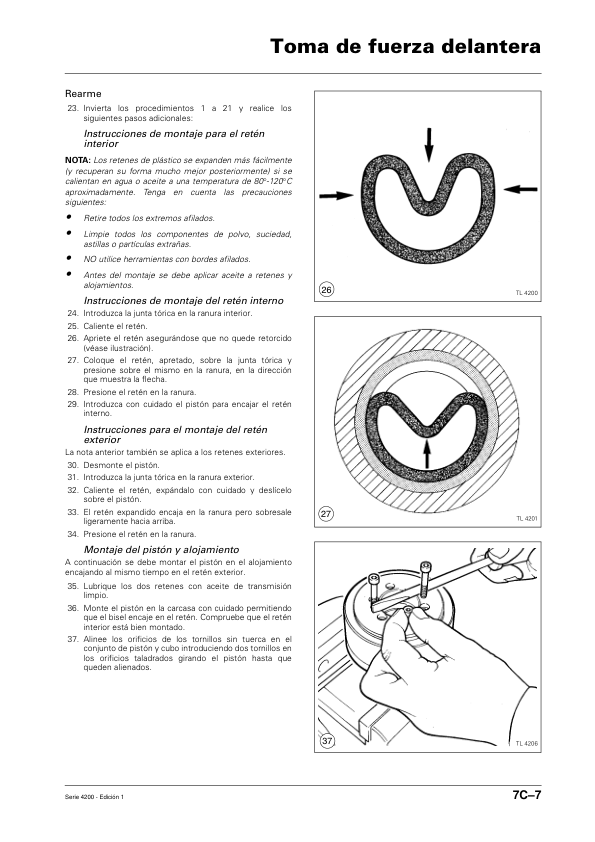 Massey Ferguson 4200 Series Tractor Service Manual ES - Image 16