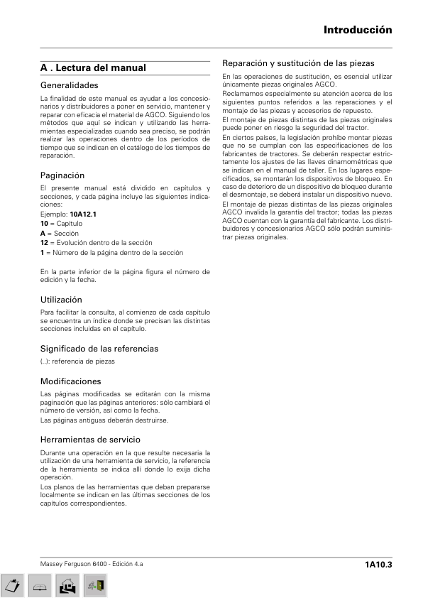 Massey Ferguson GBA25 Transmission Gearbox Service Manual ES - Image 9