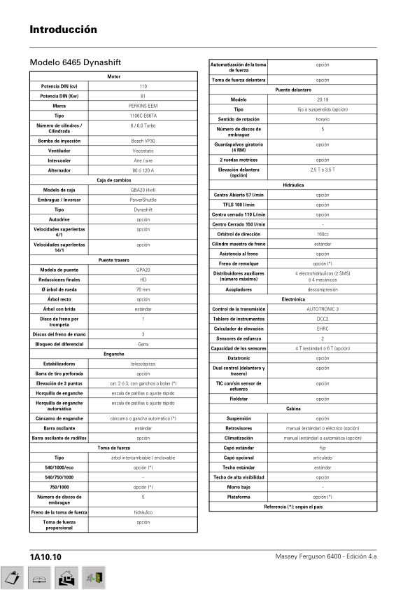 Massey Ferguson GBA25 Transmission Gearbox Service Manual ES - Image 7