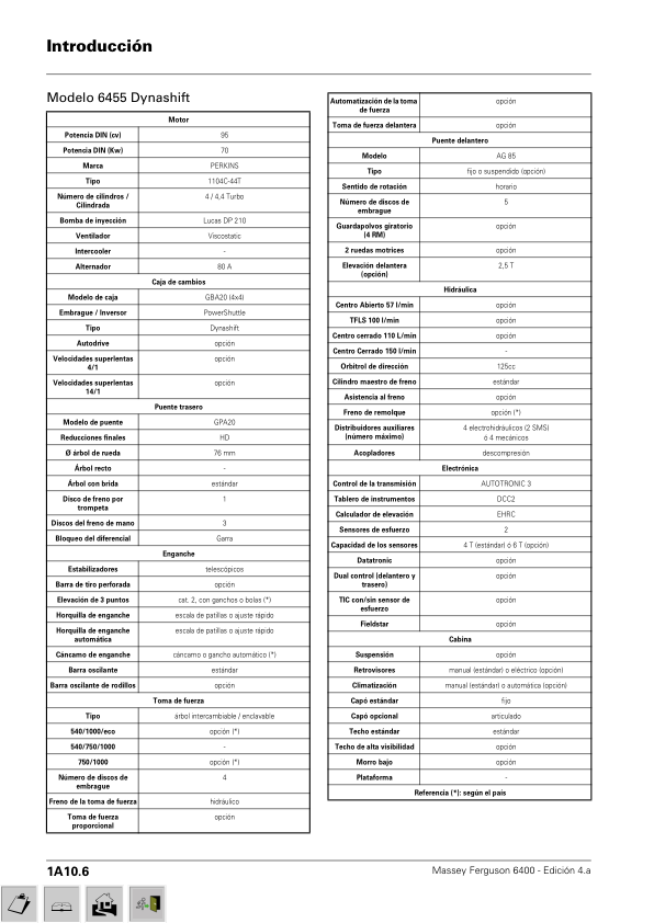 Massey Ferguson GBA25 Transmission Gearbox Service Manual ES - Image 3