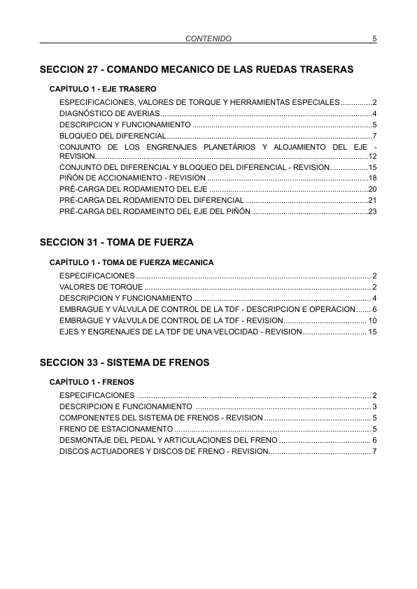 New Holland 7630 8030 Tractor Service Manual ES - Image 6