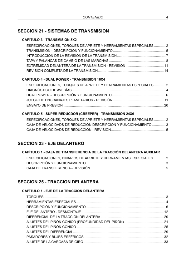 New Holland 7630 8030 Tractor Service Manual ES - Image 5