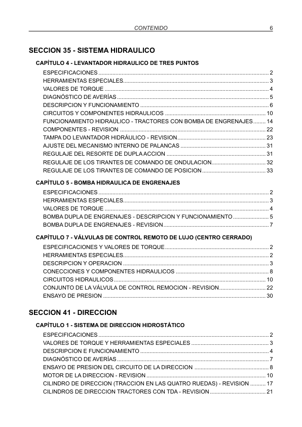 New Holland 7630 8030 Tractor Service Manual ES - Image 7