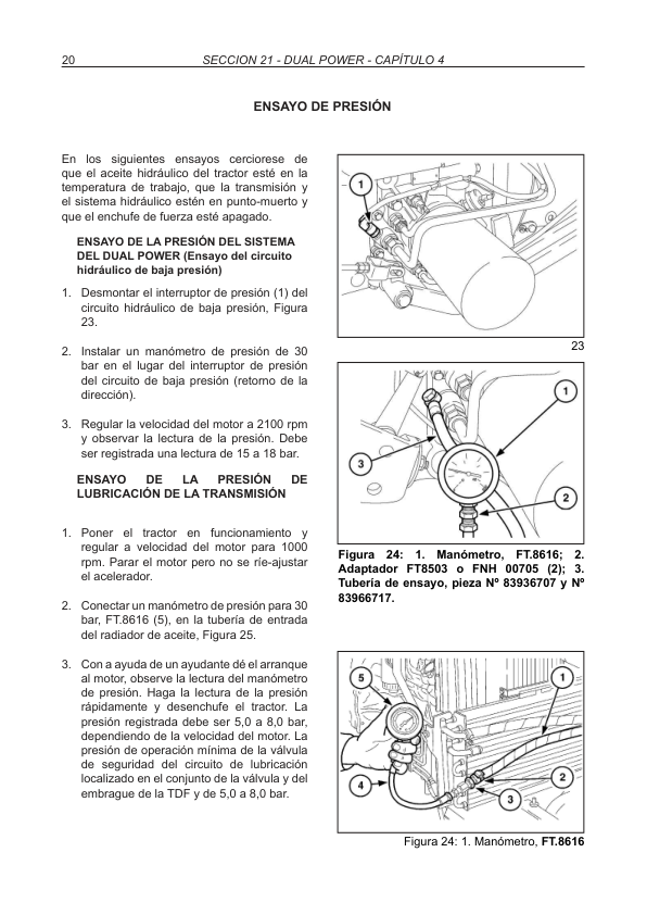 New Holland 7630 8030 Tractor Service Manual ES - Image 12