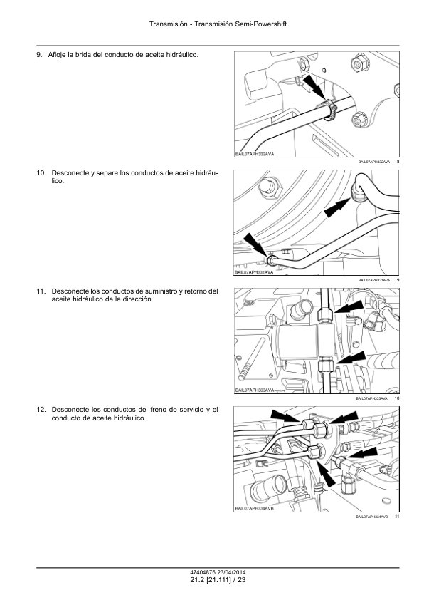 New Holland T7.140 150 165 175 180 190 195 205 Tractor Service Manual ES - Image 8