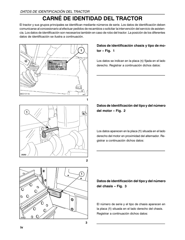New Holland TK76 TK85 TK85M Crawler Tractor Operators Manual ES - Image 5