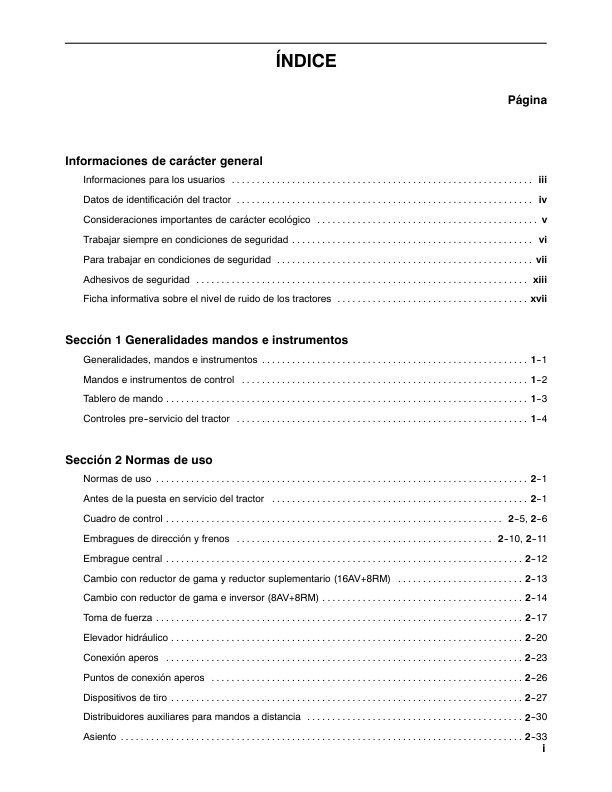 New Holland TK76 TK85 TK85M Crawler Tractor Operators Manual ES - Image 3