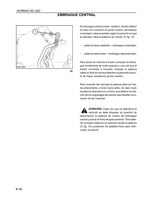 New Holland TK76 TK85 TK85M Crawler Tractor Operators Manual ES - Image 11