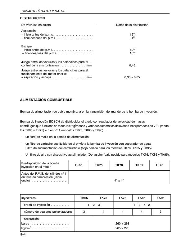 New Holland TK76 TK85 TK85M Crawler Tractor Operators Manual ES - Image 9