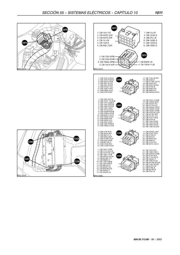 New Holland TM Serie Tractor Repair Manual ES - Image 16