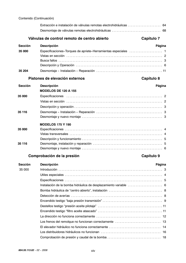 New Holland TM Serie Tractor Repair Manual ES - Image 7