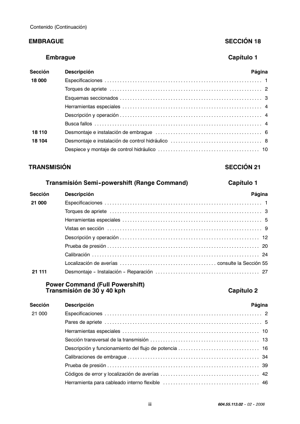 New Holland TM Serie Tractor Repair Manual ES - Image 10