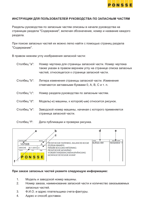PONSSE Ergo 8w 2015 C44 H7 Harvester Parts Catalog - Image 6