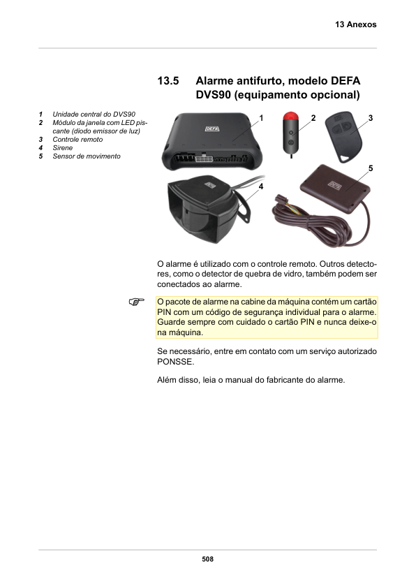 PONSSE Mammoth 8W Forwarder Operators and Service Manual PT - Image 18