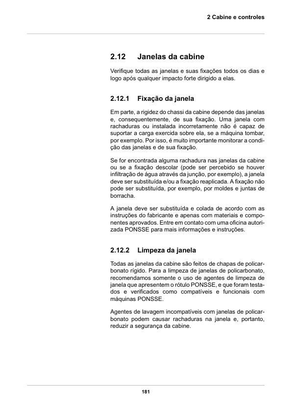 PONSSE Mammoth 8W Forwarder Operators and Service Manual PT - Image 11