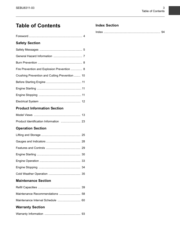 Perkins 400A 400D Engines Operation and Maintenance Manual EN - Image 4