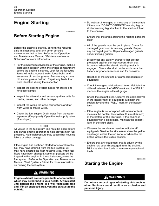 Perkins 400A 400D Engines Operation and Maintenance Manual EN - Image 6