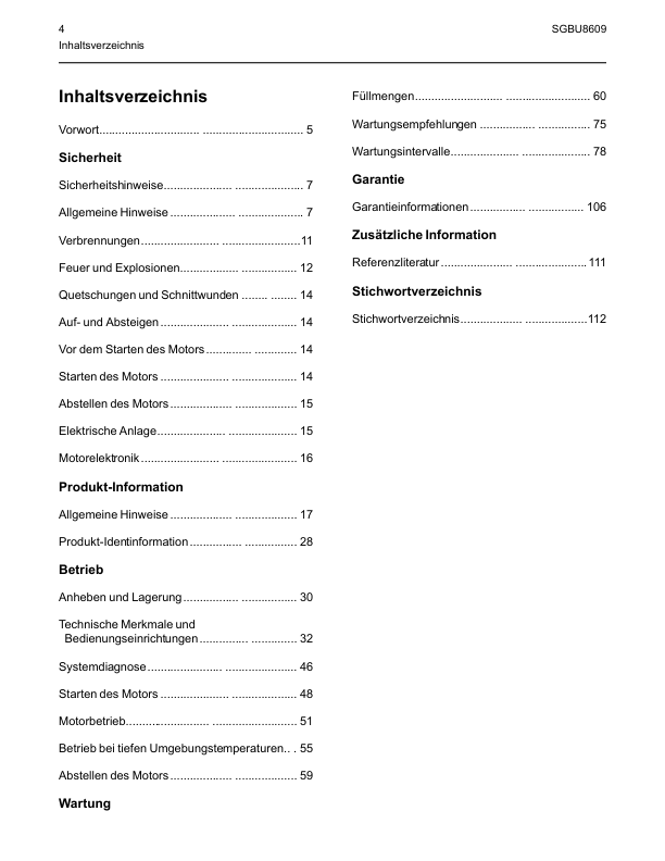 Perkins 403F-15T 404F-22 404F-22T Engines Operation and Maintenance Manual DE - Image 4