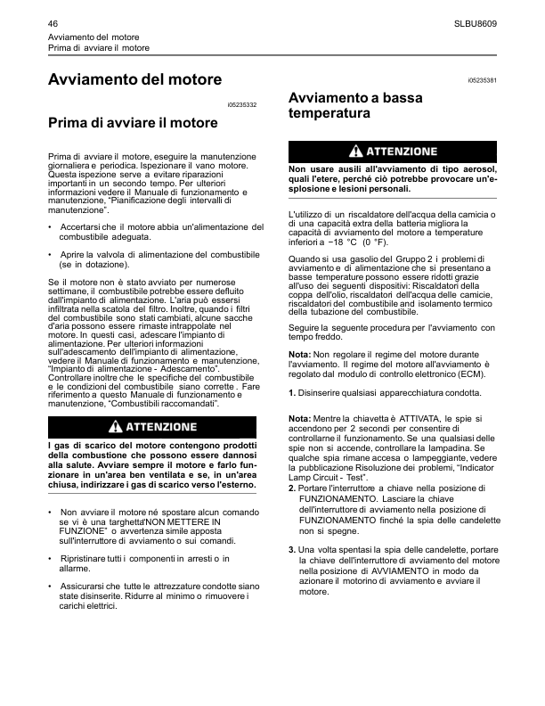 Perkins 403F-15T 404F-22 404F-22T Engines Operation and Maintenance Manual IT - Image 9