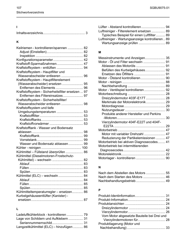 Perkins 404F-E22T 404F-E22TA 403-E17T Engines Operation and Maintenance Manual DE - Image 6