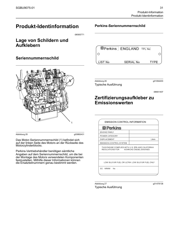 Perkins 404F-E22T 404F-E22TA 403-E17T Engines Operation and Maintenance Manual DE - Image 8