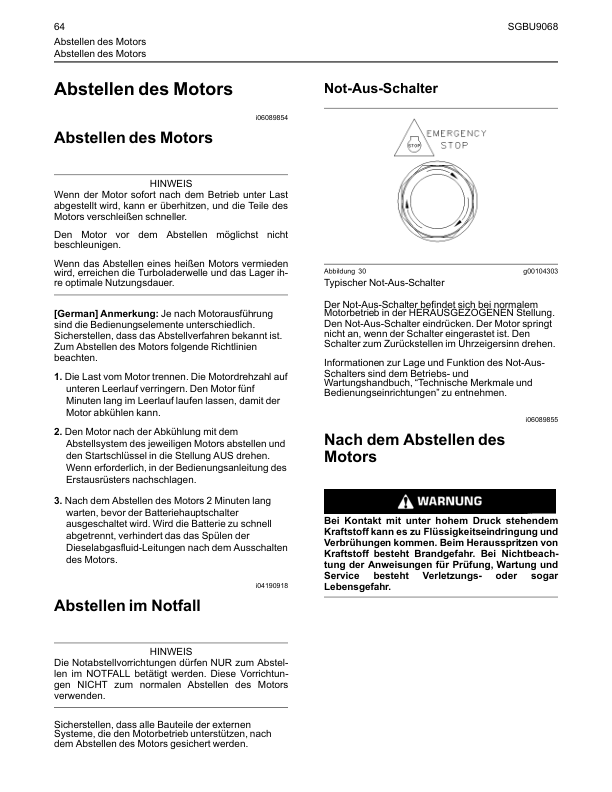 Perkins 854F-E34T Engines Operation and Maintenance Manual DE - Image 10