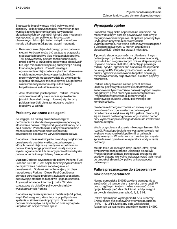 Perkins 854F-E34T Engines Operation and Maintenance Manual PL - Image 9