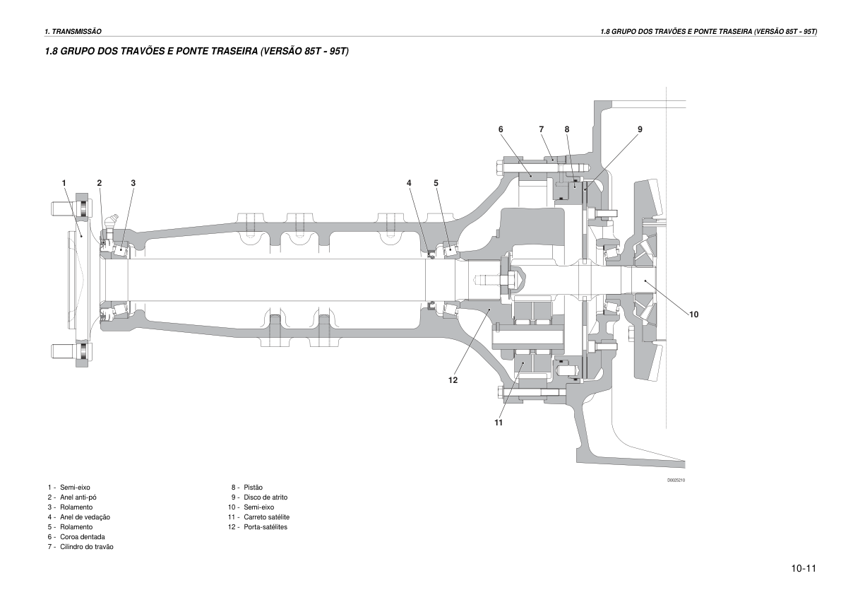 SAME Explorer 75 85 95 T-TB Tractor Service Manual PT - Image 13