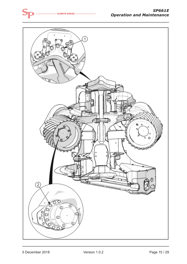 SP SP661E Processing Head Operation and Maintenance Manual - Image 13