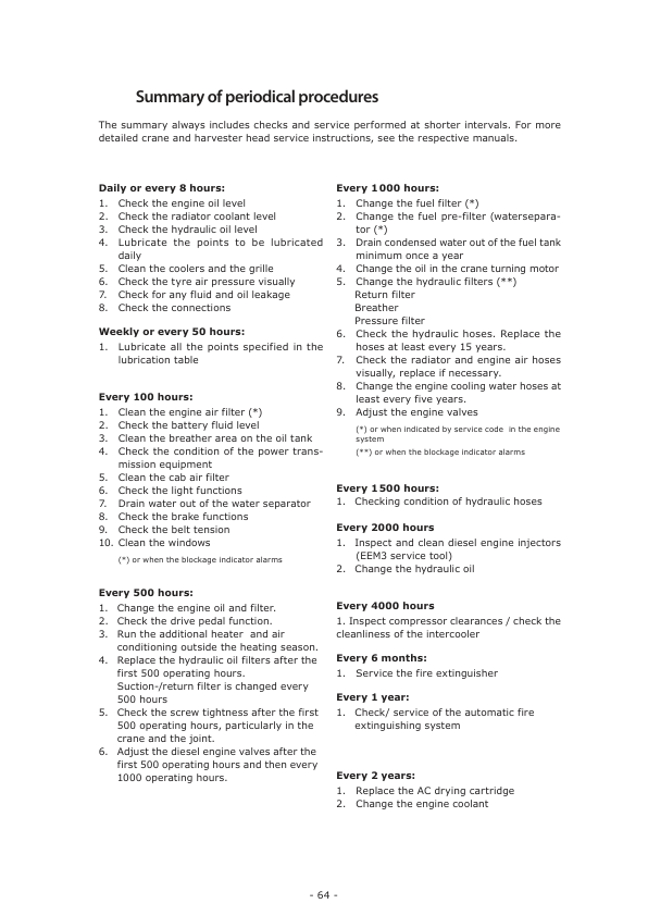 Sampo Rosenlew HR46 Harvester Operators Manual - Image 13
