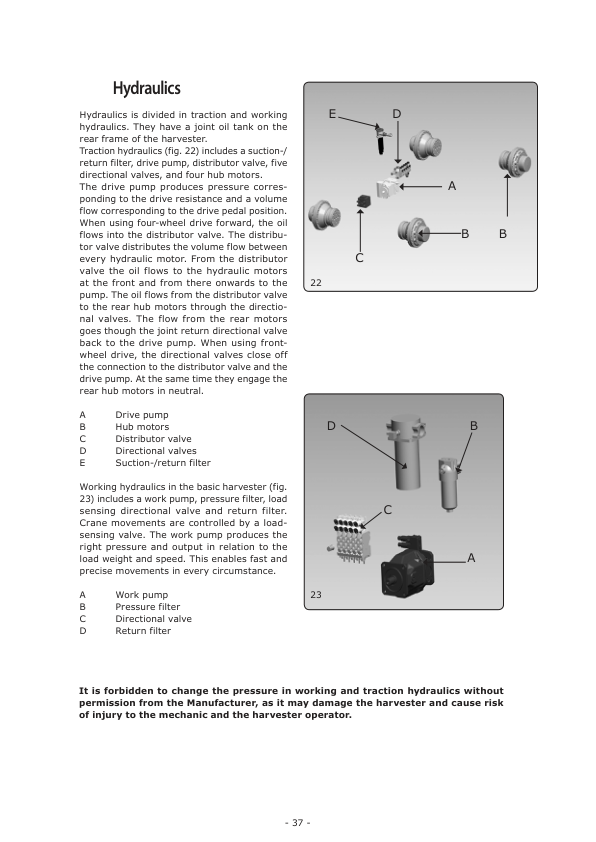 Sampo Rosenlew HR46 Harvester Operators Manual - Image 12