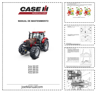 CASE Puma 165 180 195 210 225 CVT Service Manual ES