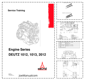 Deutz BF4M BF6M 1012 1013 2012 Engine Service Training Manual
