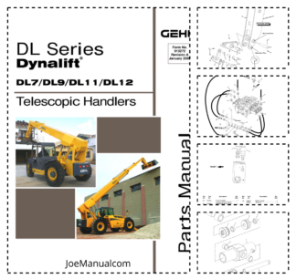 GEHL DL7 DL9 DL11 DL12 Telescopic Handlers Parts Catalog