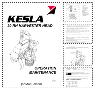 KESLA 20 RH Processing Head Operation and Maintenance Manual