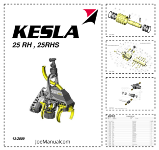 KESLA 25 RH RHS Processing Head Parts Catalog