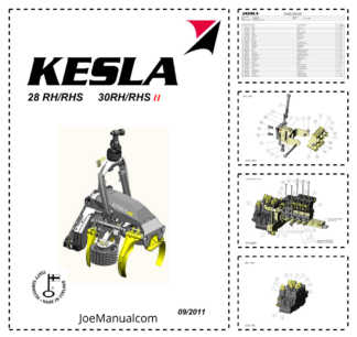 KESLA 28 30 RH RHS II Processing Head Parts Catalog