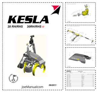 KESLA 28 30 RH RHS Processing Head Parts Catalog