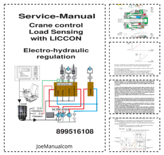 Liebherr Crane Control Load Sensing with LICCON Service Manual