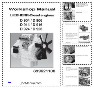Liebherr D904 D906 D914 D916 D924 D926 Engine Workshop Manual