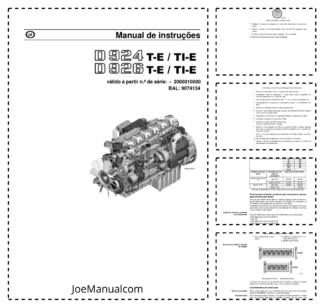 Liebherr D924 D926 T-E TI-E Engine Operators Manual SN 2000010000 PT